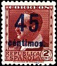Spain 1938 Personajes 2+45 CTS Castaño Rojizo Edifil NE 28. España ne28. Subida por susofe